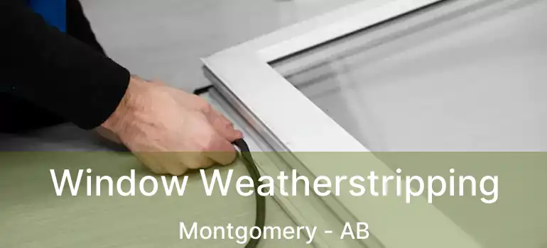 Window Weatherstripping Montgomery - AB