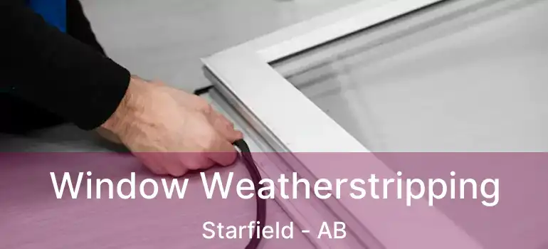  Window Weatherstripping Starfield - AB