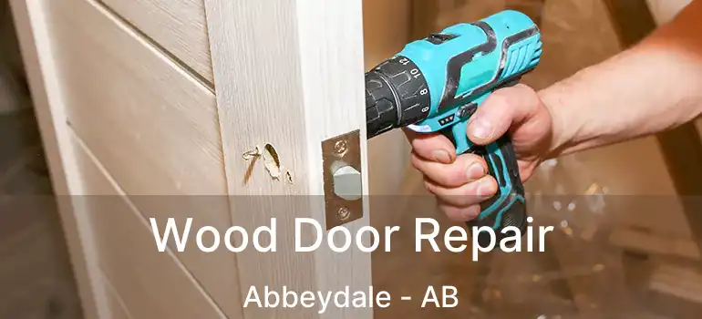  Wood Door Repair Abbeydale - AB