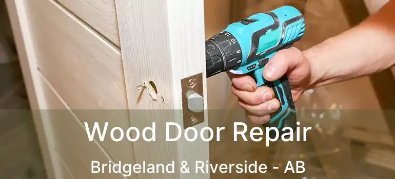  Wood Door Repair Bridgeland & Riverside - AB