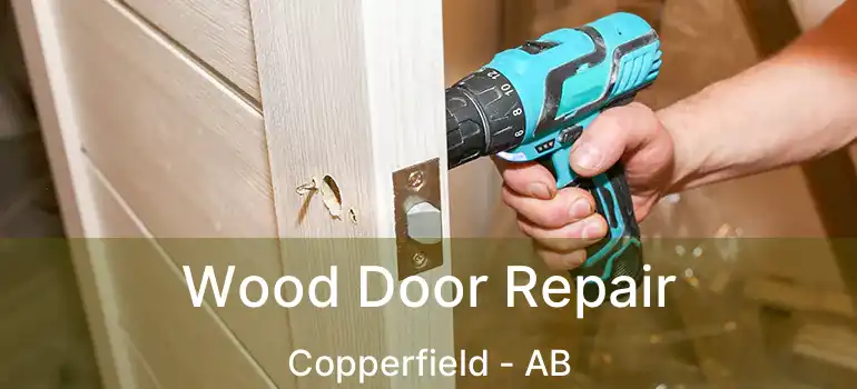  Wood Door Repair Copperfield - AB
