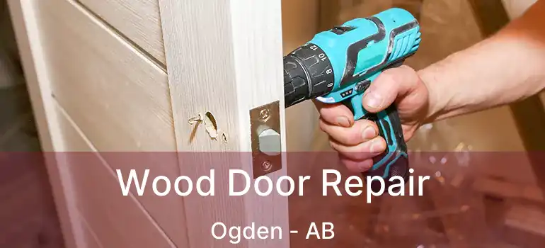  Wood Door Repair Ogden - AB