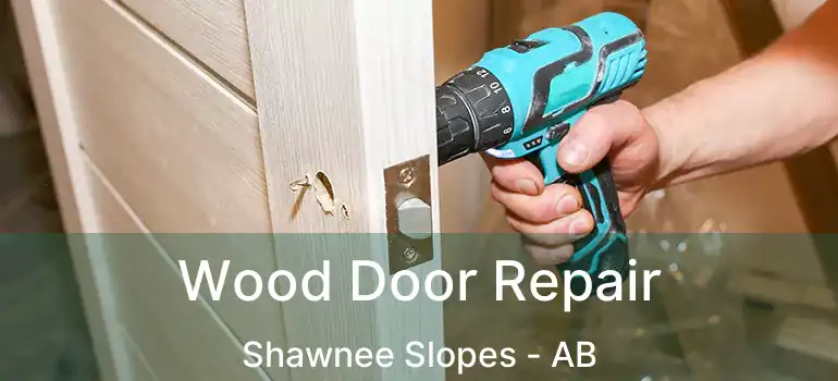  Wood Door Repair Shawnee Slopes - AB