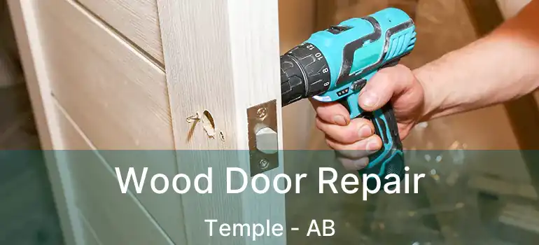  Wood Door Repair Temple - AB