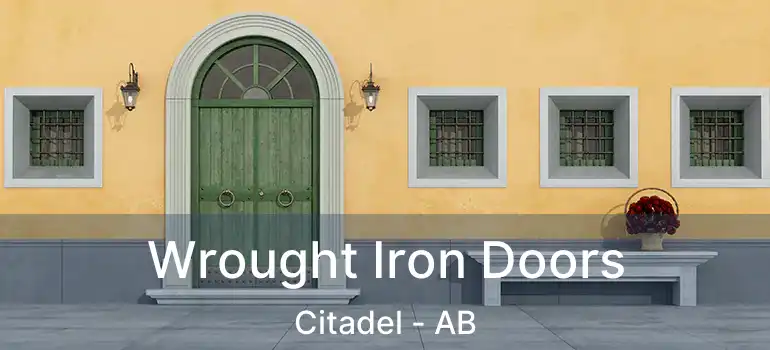  Wrought Iron Doors Citadel - AB