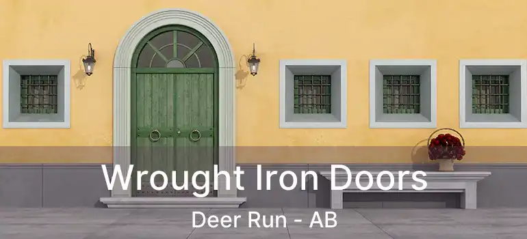  Wrought Iron Doors Deer Run - AB