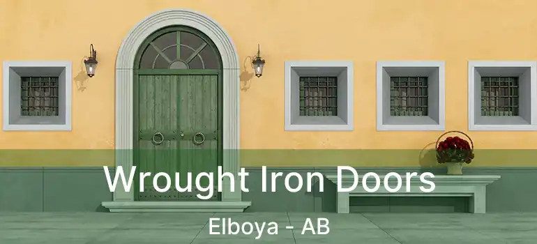  Wrought Iron Doors Elboya - AB