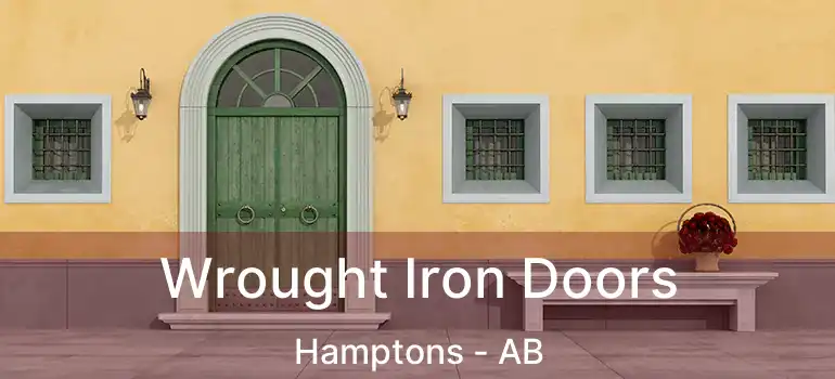  Wrought Iron Doors Hamptons - AB