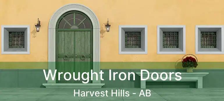  Wrought Iron Doors Harvest Hills - AB