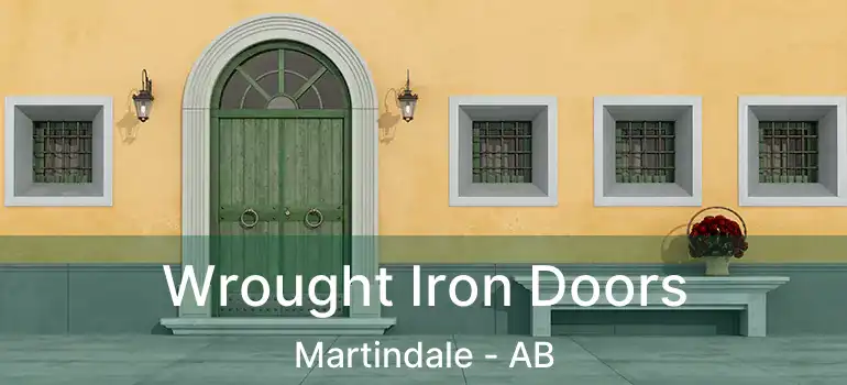  Wrought Iron Doors Martindale - AB