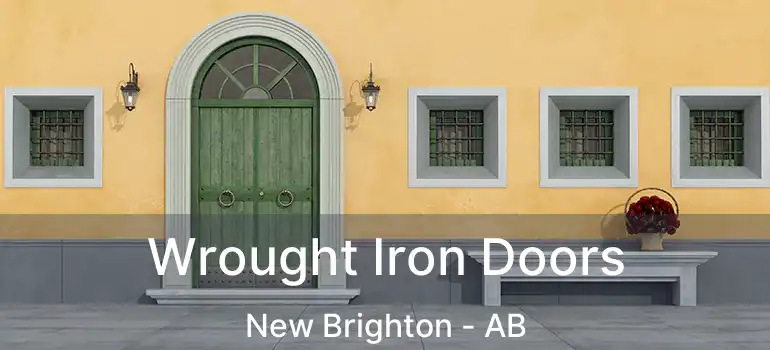  Wrought Iron Doors New Brighton - AB