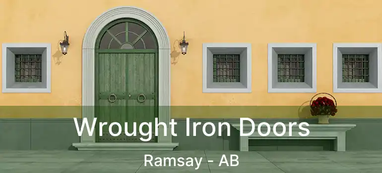  Wrought Iron Doors Ramsay - AB