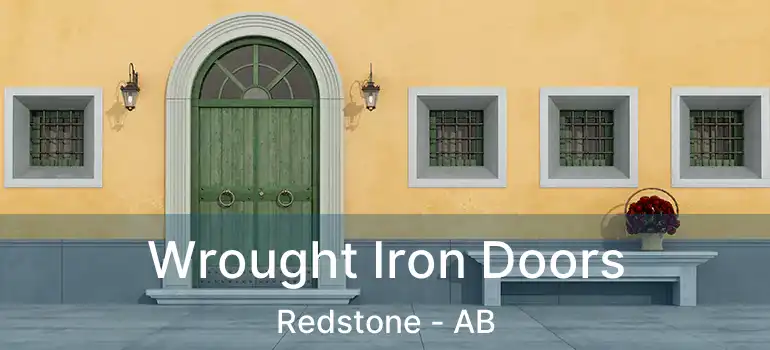  Wrought Iron Doors Redstone - AB