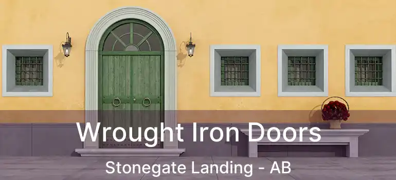  Wrought Iron Doors Stonegate Landing - AB